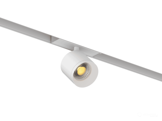 Lamp HOKASU OneLine DOT (RAL9003 — 3K/10W/15deg)