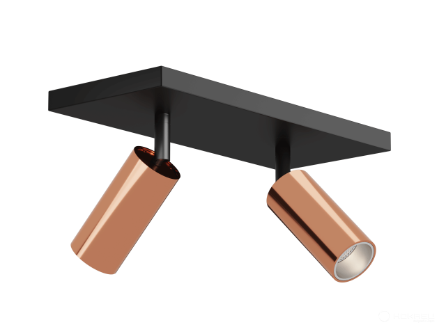 Lamp HOKASU Tube Duo (COPPER/D40/Lens — 4K/10W/24deg)