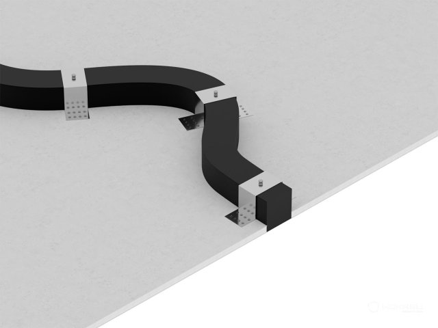  Mounting plate Halo/Wave 100mm