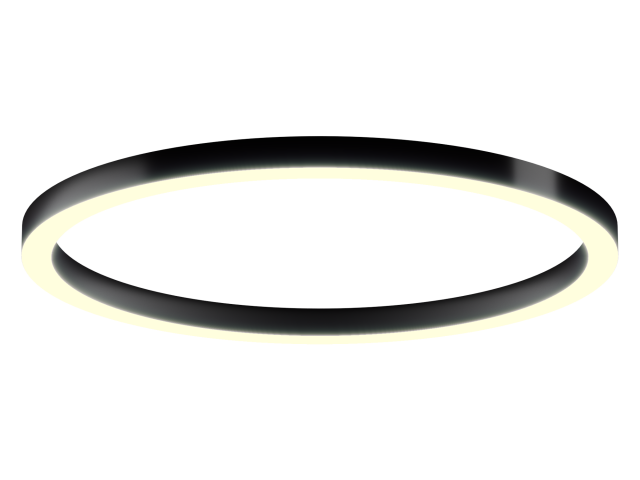 Lamp HOKASU Halo (RAL9005/D1550/LT70/IP65 — 3K/146W/120deg)
