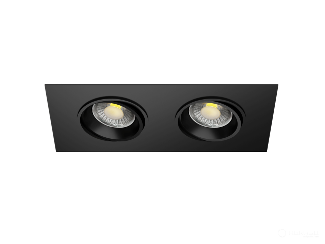 Lamp HOKASU DOTs-S Spin noPS (2/RAL9005 — 5K/10W/24deg)