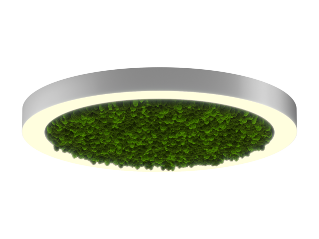 Lamp HOKASU Halo Moss (RAL9003/D830/LT70 — 3K/78W/120deg)