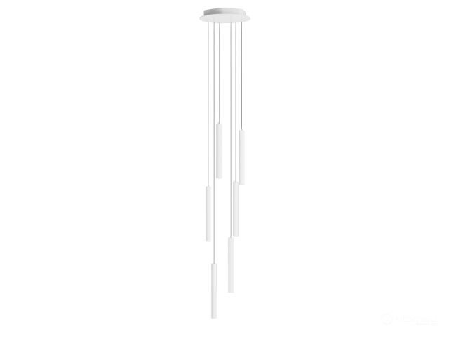 Pendant lamp HOKASU PL14 (RAL9003/D40/320mm — 3K/30W/40deg)
