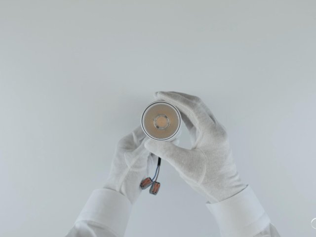 Lamp HOKASU Tube IN with swivel mounting