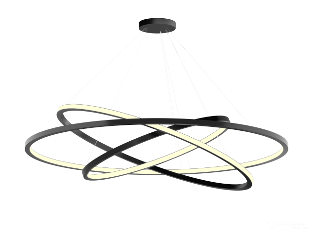 Lamp HOKASU PL6 (RAL9005/D625-830-1050/LT70 — 3K/94,4W/120deg)
