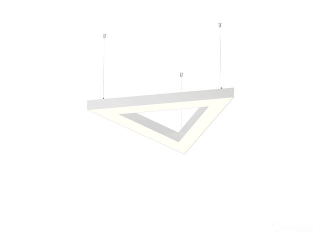 Lamp HOKASU Delta S50 (RAL9003/3x398/LT70 — 4K/26W)