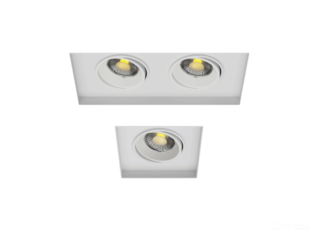 Recessed lamp HOKASU DOTs-S Spin Edgeless