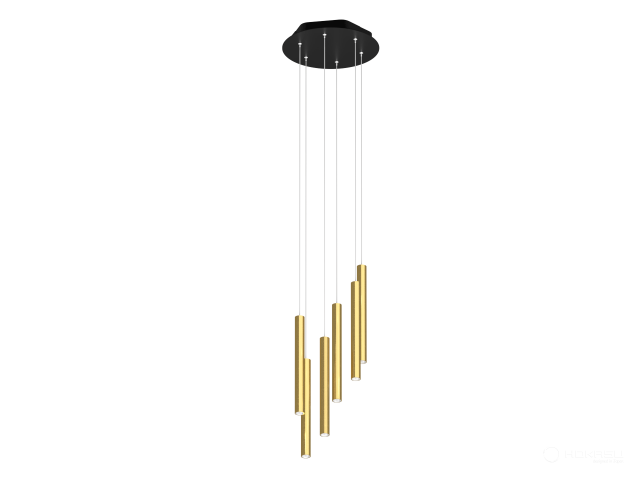 Pendant lamp HOKASU PL14 (GOLD/D40/320mm — 4K/30W/40deg)