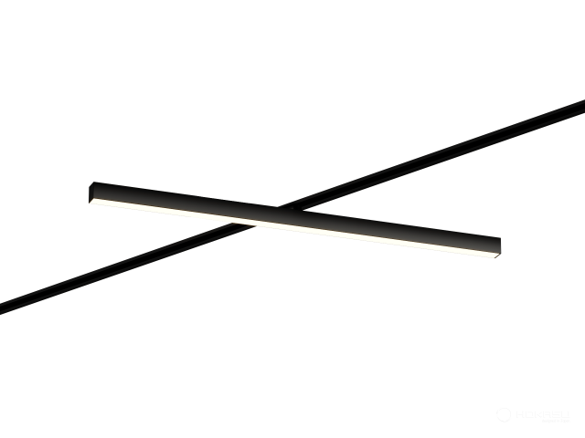 Track lamp HOKASU S50 TR2 (RAL9005/1000mm/LT70 — 4K/38W)