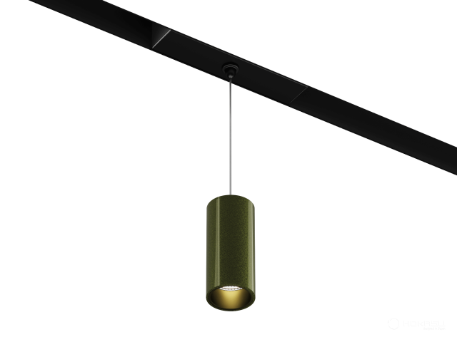 Lamp HOKASU OneLine Tube Hang (BLACK GOLD/D40/100mm — 4K/7W/24deg)