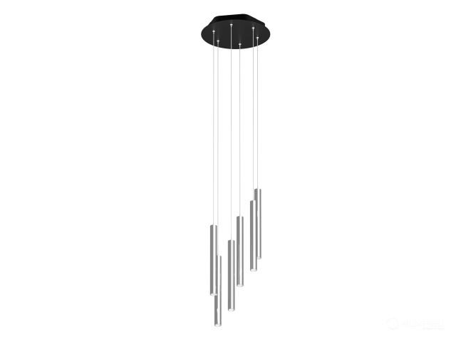 Pendant lamp HOKASU PL14 (SILEVR/D40/320mm — 4K/30W/40deg)