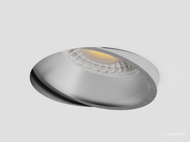 Lamp HOKASU DOT Spin Edgeless noPS (RAL9003 — 4K/20W/24deg/CRI98)