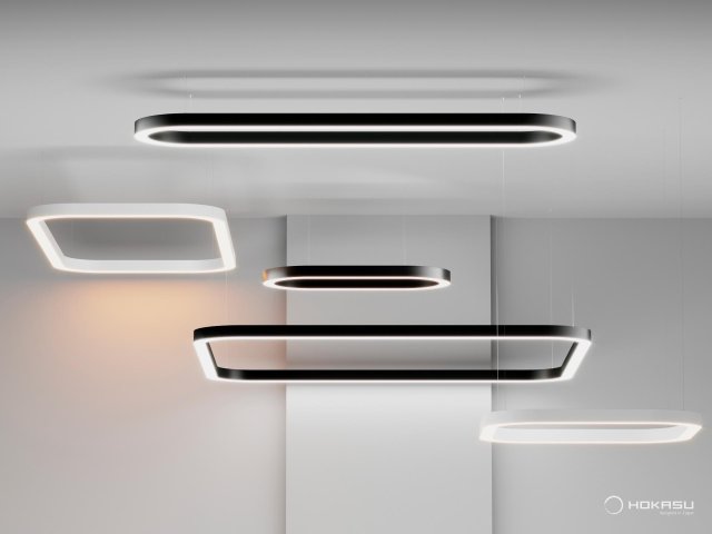 Modular lamp HOKASU Frame-R