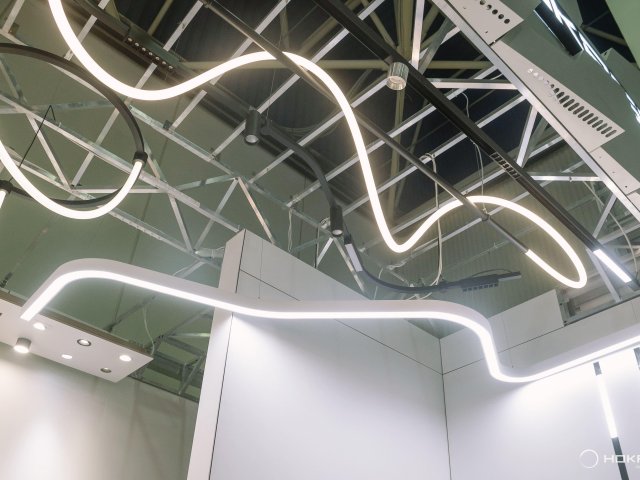 Linear lamp HOKASU Wave