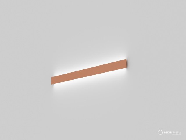 Wall lamp HOKASU WL1 (COPPER/1000mm — 4K/20W)