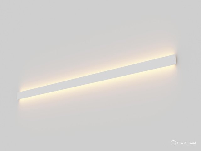 Wall lamp HOKASU WL1 (ral9003/2000mm — 3K/40W)