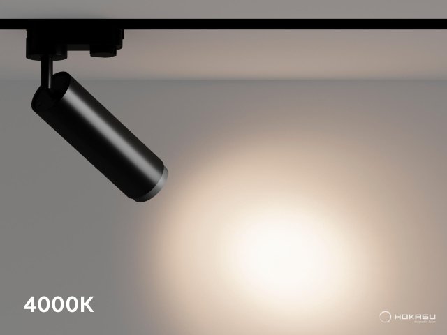 Track lamp HOKASU Tube Zoom TR4