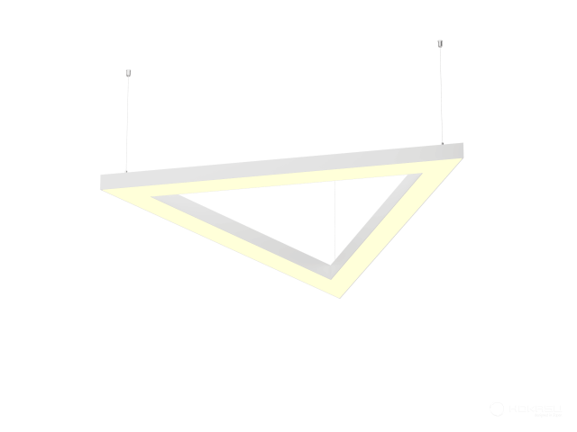 Lamp HOKASU Delta S50 (RAL9003/3x623/LT70 — 3K/39W)