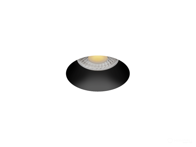Lamp HOKASU DOT Edgeless noPS (RAL9005 — 2.7K/10W/24deg/CRI90)
