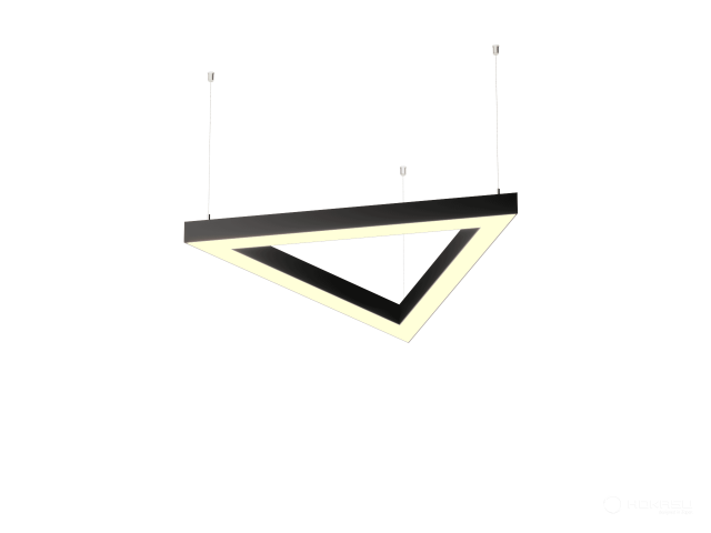 Lamp HOKASU Delta 35/40 (RAL9005/3x408/LT70 — 3K/28W)
