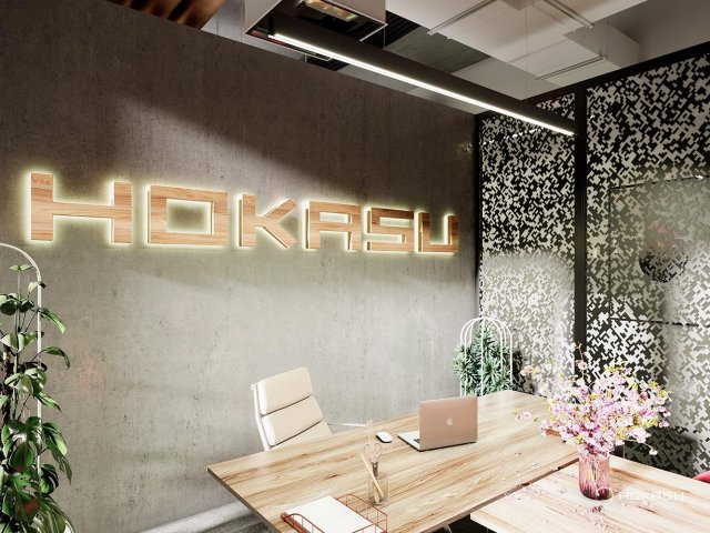 Linear lamp HOKASU i-beam