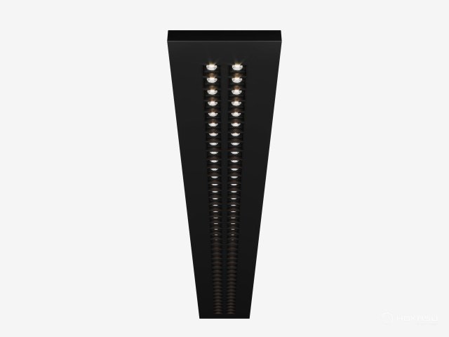 Linear lamp HOKASU 200/30 LS (ral9005/1200mm/42— 3K/67W/60deg)