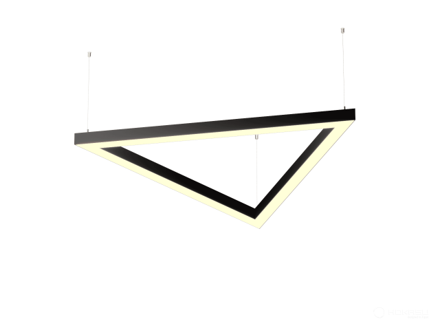 Lamp HOKASU Delta 35/40 (RAL9005/3x632/LT70 — 3K/42W)