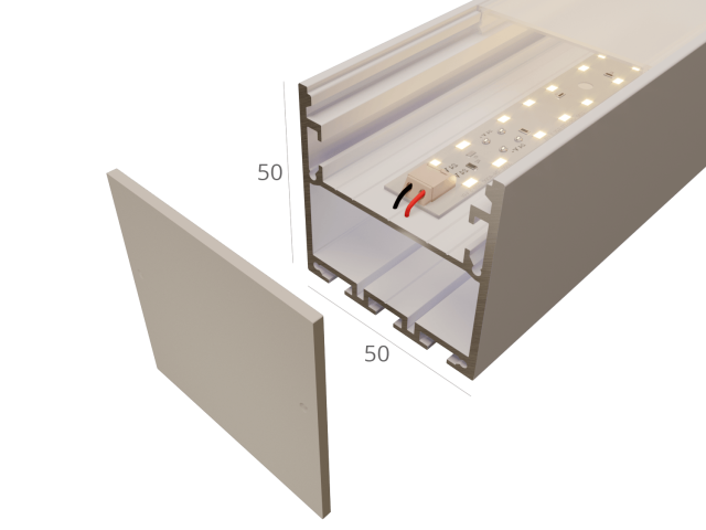 Linear lamp HOKASU S50