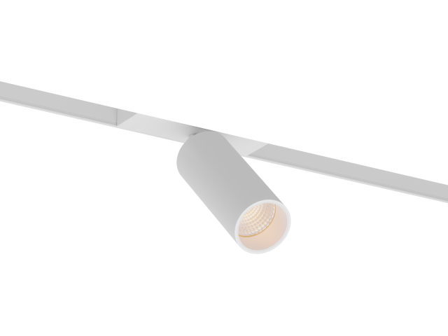 Lamp HOKASU OneLine Tube (RAL9003/D55/120mm — 3K/10W/23deg)