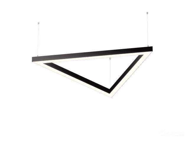 Lamp HOKASU Delta 35/40 (RAL9005/3x632/LT70 — 4K/42W)