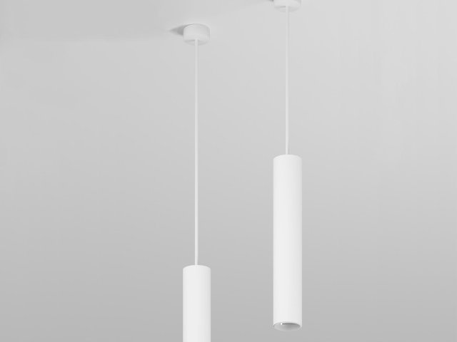 Lamp HOKASU Tube Hang (RAL9003/D55/160mm — 3K/10W/10deg)