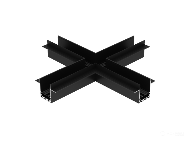 Connecting element HOKASU OneLine IN (X/RAL9005)
