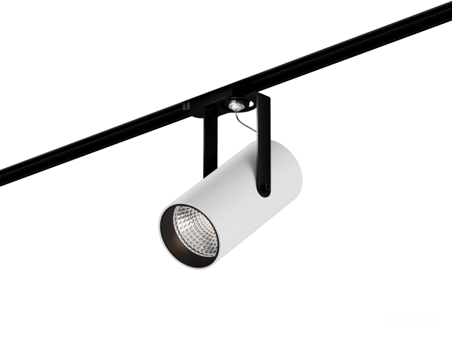 Lamp HOKASU Tube Clip TR2 (RAL9003+B/D85 — 2.7K/30W/23deg)