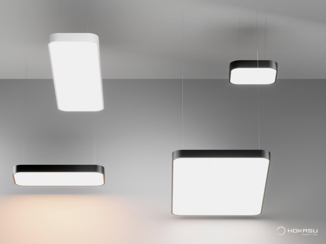 Pendant lamp HOKASU Square-R