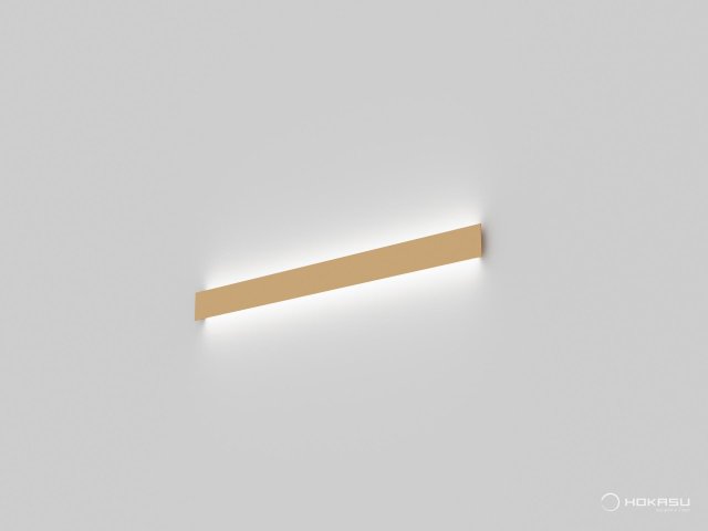 Wall lamp HOKASU WL1 (GOLD/1000mm — 4K/20W)