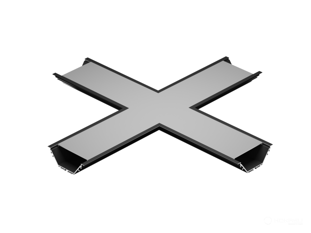 Connecting element 100/40 IN (X/RAL9005)