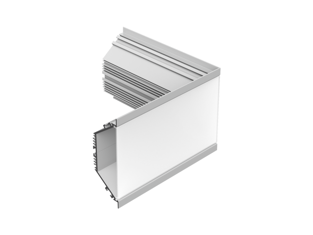 Connecting element 100/40 IN (L3/RAL9003)