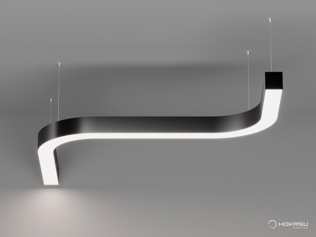 Linear lamp HOKASU Wave