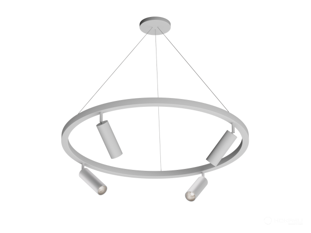 Pendant lamp HOKASU PL1 (RAL9003/830mm — 4K/40W/38deg)