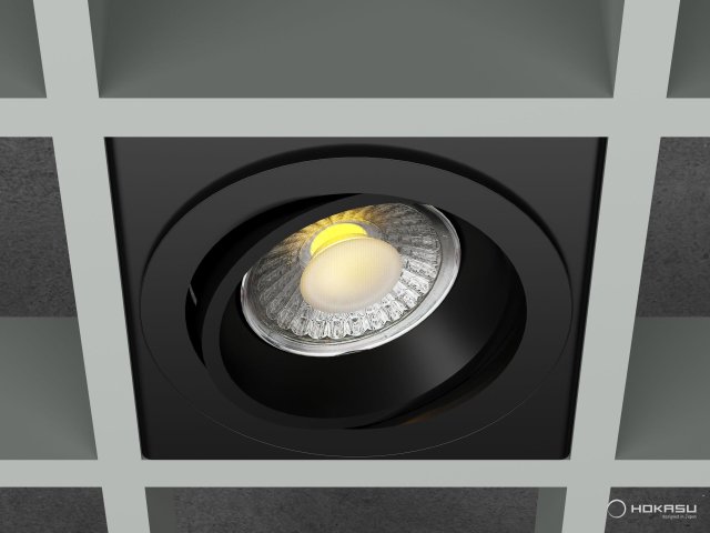 Recessed lamp HOKASU DOT Grilyato Spin