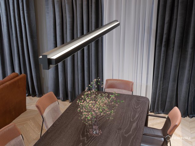 Linear lamp HOKASU Brick