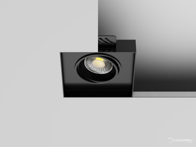 Recessed lamp HOKASU DOTs-S Spin Edgeless
