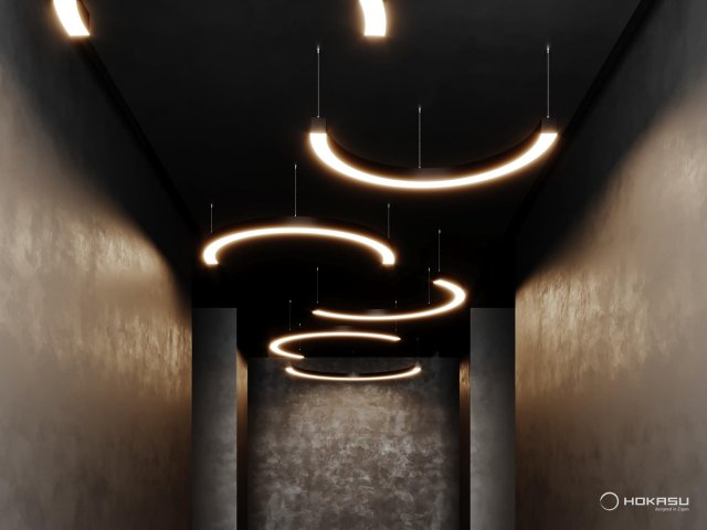 Modular lamp HOKASU ARC