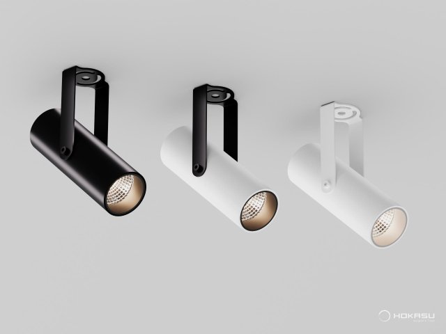 Surface lamp HOKASU Tube Clip