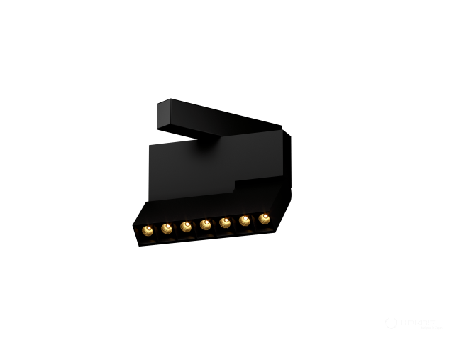 Lamp HOKASU LS zx (ral9005/3K/6w/60deg – 190mm/7)