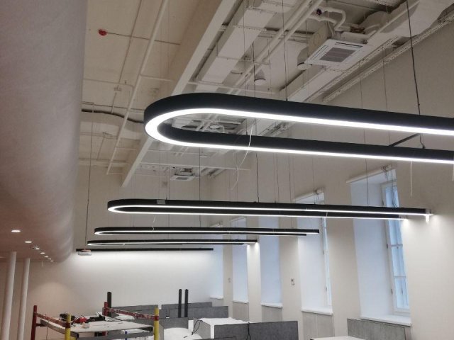Linear lamp HOKASU Wave