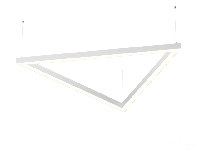 Lamp HOKASU Delta 35/40 (RAL9003/3x819/LT70 — 4K/55W)