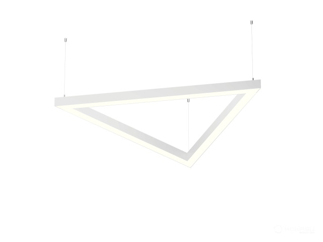 Lamp HOKASU Delta 35/40 (RAL9003/3x632/LT70 — 4K/42W)