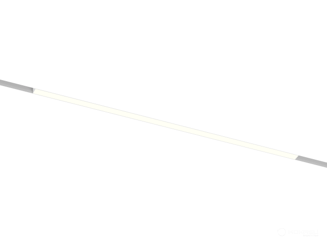 Lamp HOKASU OneLine LF  (ral9003/1250mm/LT70 — 4K/25W/120deg)