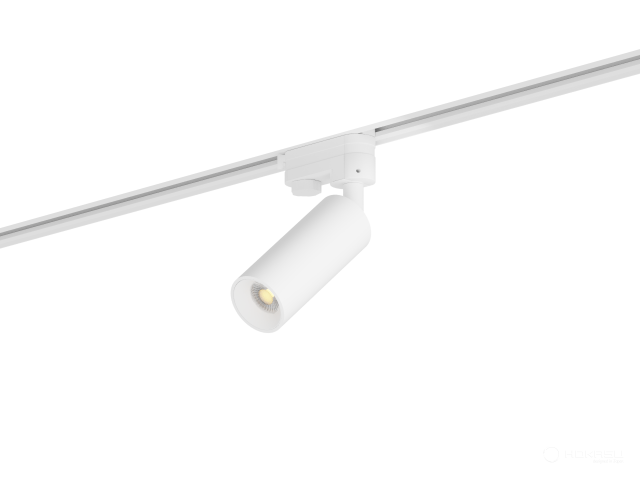 Lamp HOKASU Tube TR4 Lens (RAL9003/D40 — 2.7K/7W/36deg/CRI98)
